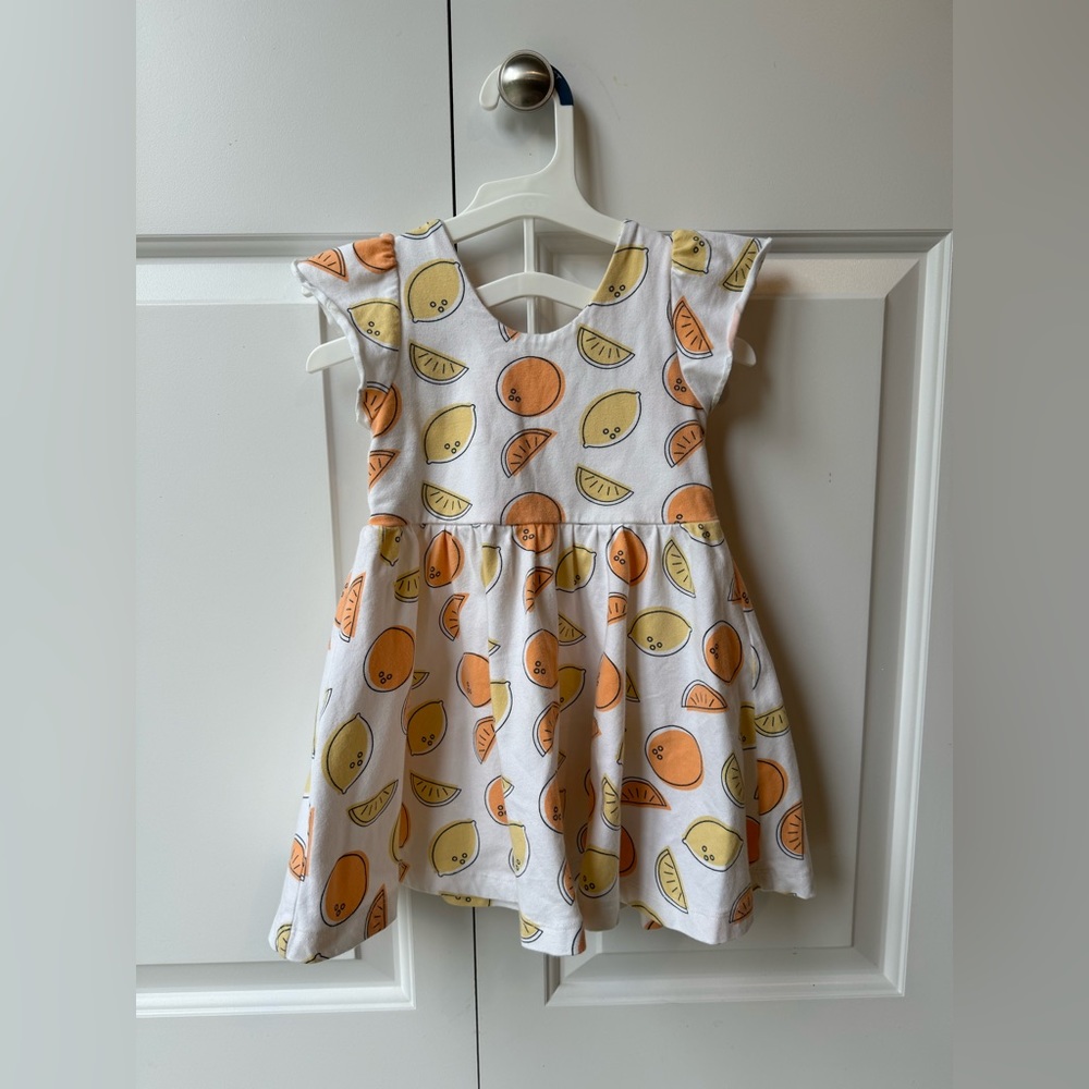 Monica + Andy dress 2T fruits